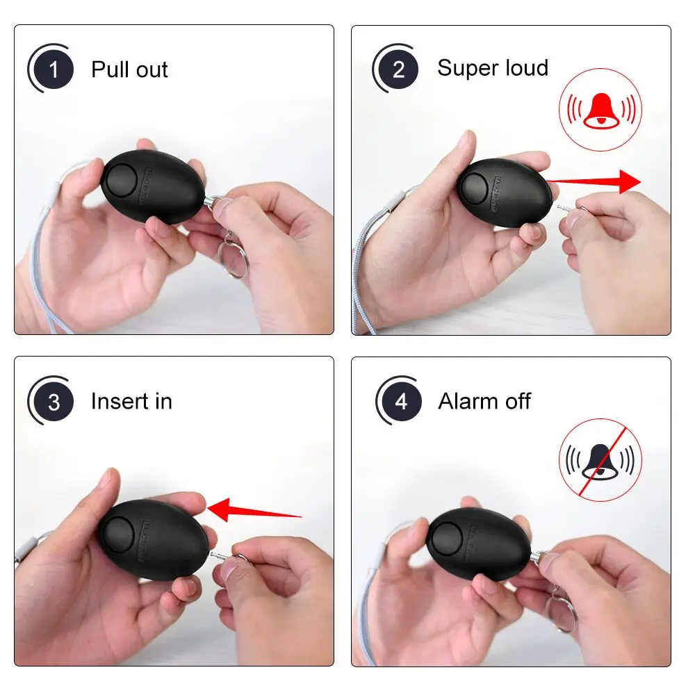 Cheap Self Defense Alarm 120dB - Personal Alarm Keychain 리뷰 및 가격