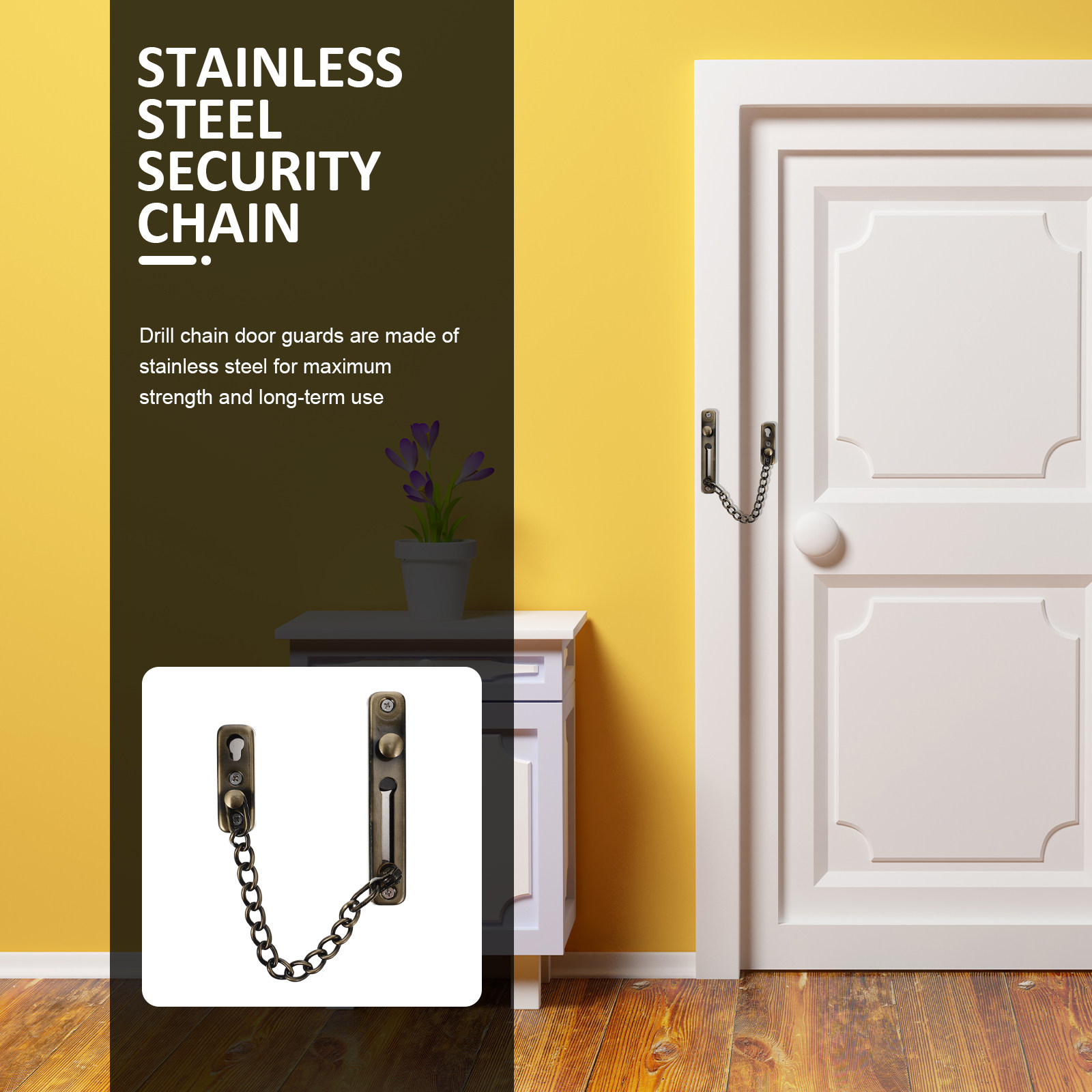 Punch-Free Childproof Door Cha - Security Chain Door 리뷰 및 가격