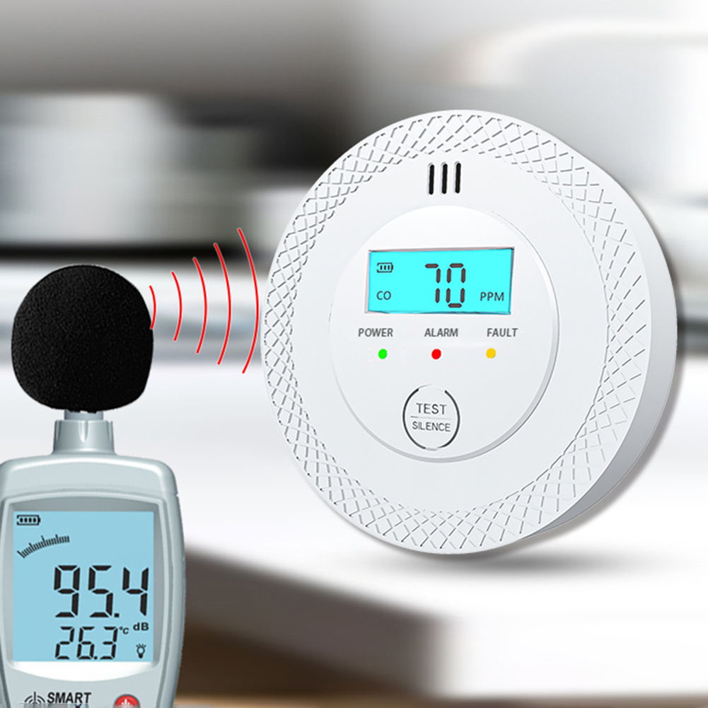 1-5PCS Carbon Monoxide Alarm D - Smoke Detector Interconnected 리뷰 및 가격