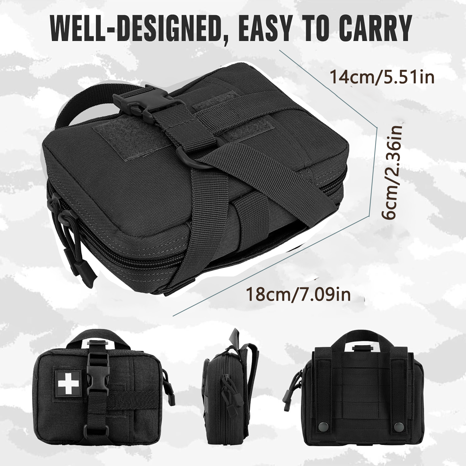 Tactical EMT Pouch, Upgrade IF - First Aid Bag Kit 리뷰 및 가격