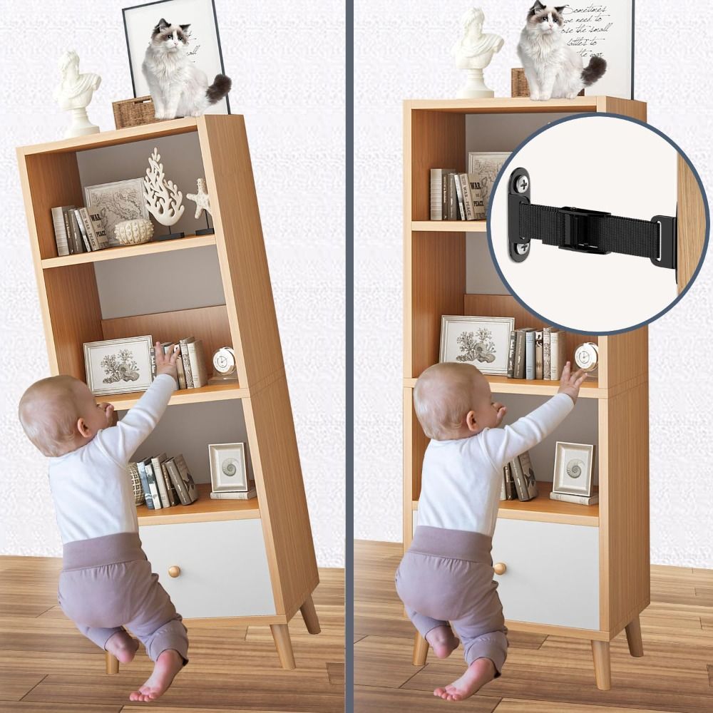 Earthquake Proof Furniture Anc - Earthquake Anchor Strap 리뷰 및 가격