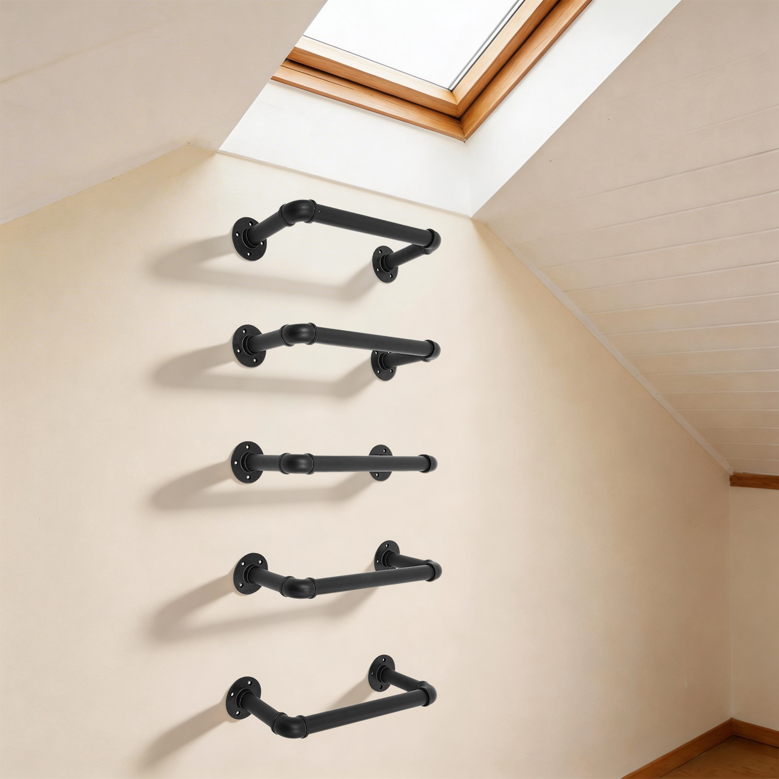 5 Pcs Wall Mounted Emergency E - Fire Escape Ladder 리뷰 및 가격