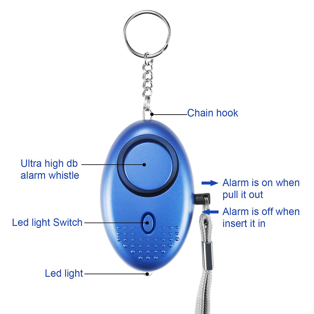 130DB Siren Song LED Portable  - Personal Alarm Keychain 리뷰 및 가격