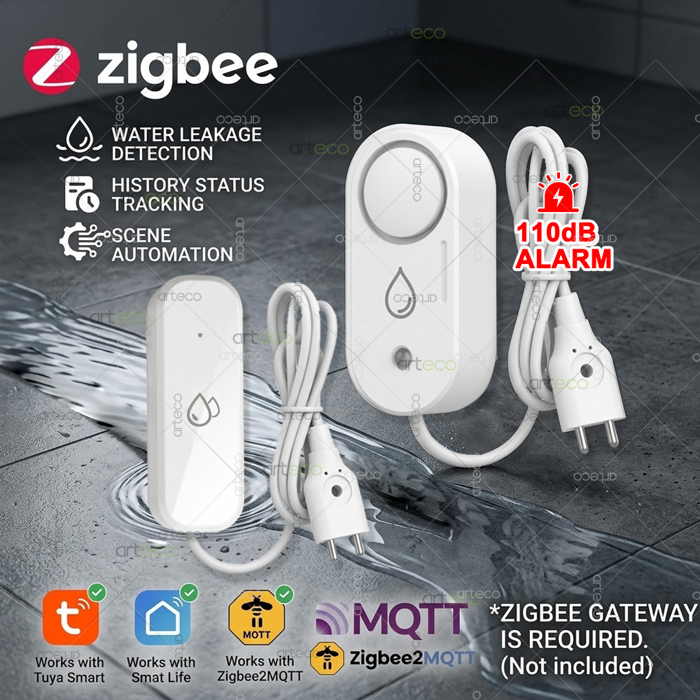 Zigbee Water Leak Sensor Flood - Water Alarm Sensor 리뷰 및 가격