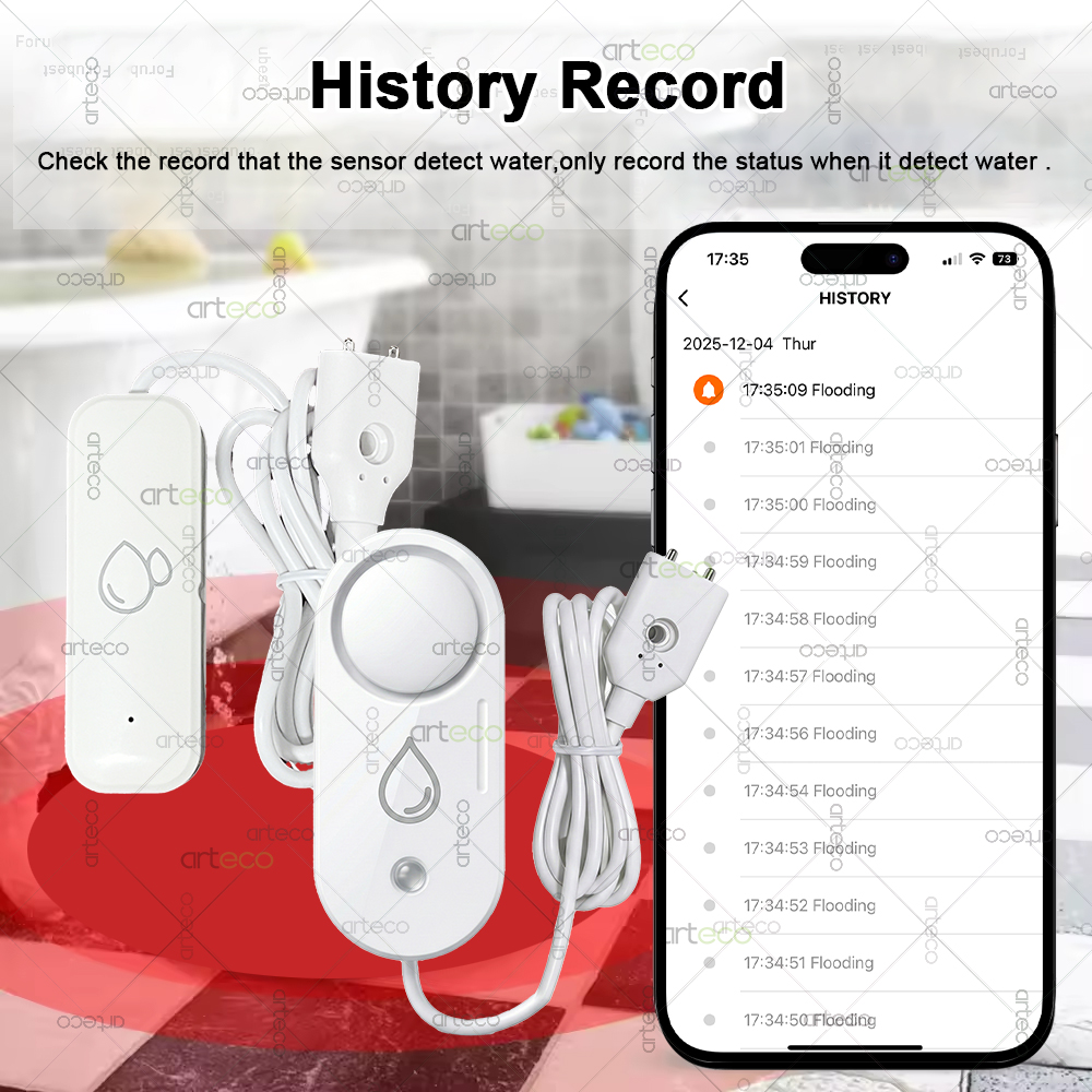 Zigbee Water Leak Sensor Flood - Water Alarm Sensor 리뷰 및 가격
