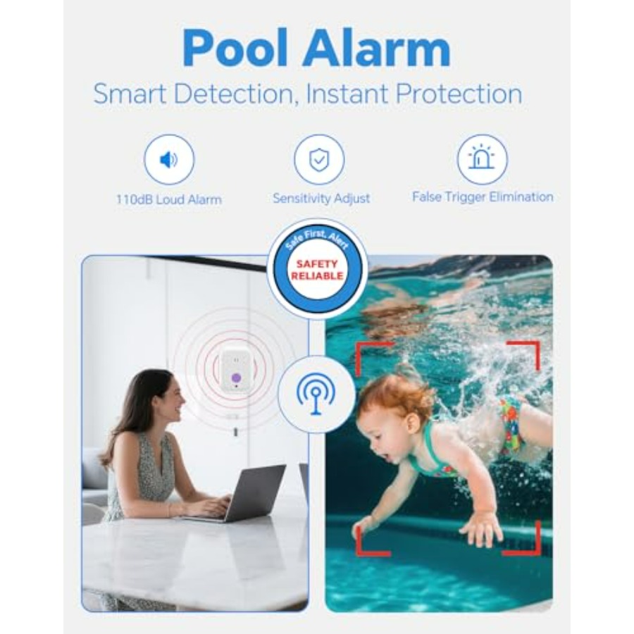Pool Alarm for inground above  - Pool Alarm Float 리뷰 및 가격