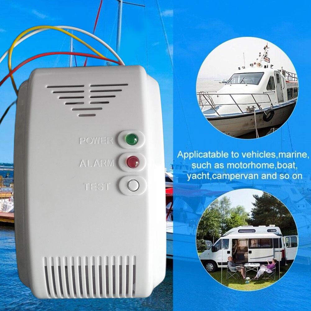 Propane Butane Sensor 12V Gas  - Smoke Detector Interconnected 리뷰 및 가격
