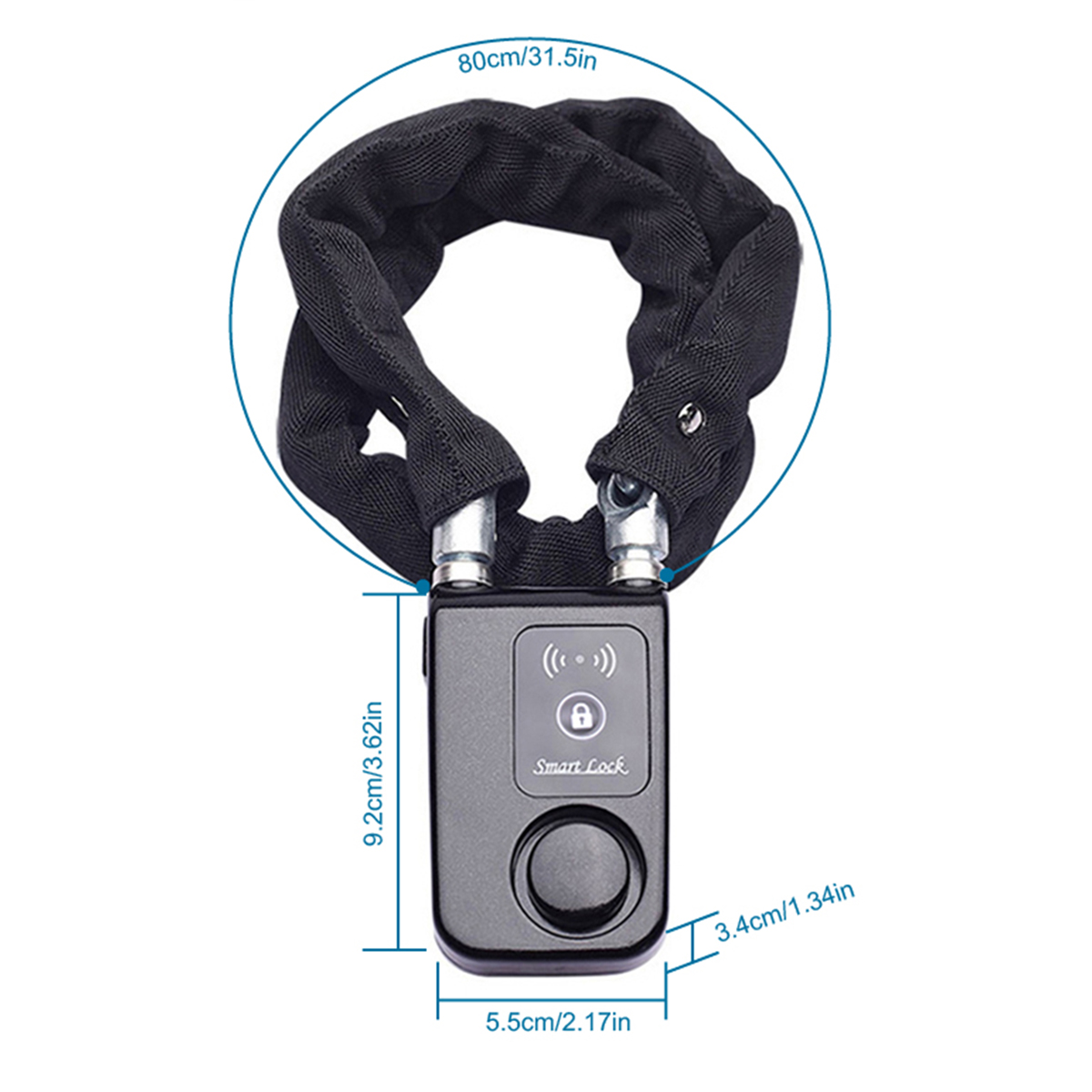 Smart Bluetooth Chain Lock Key - Security Chain Door 리뷰 및 가격