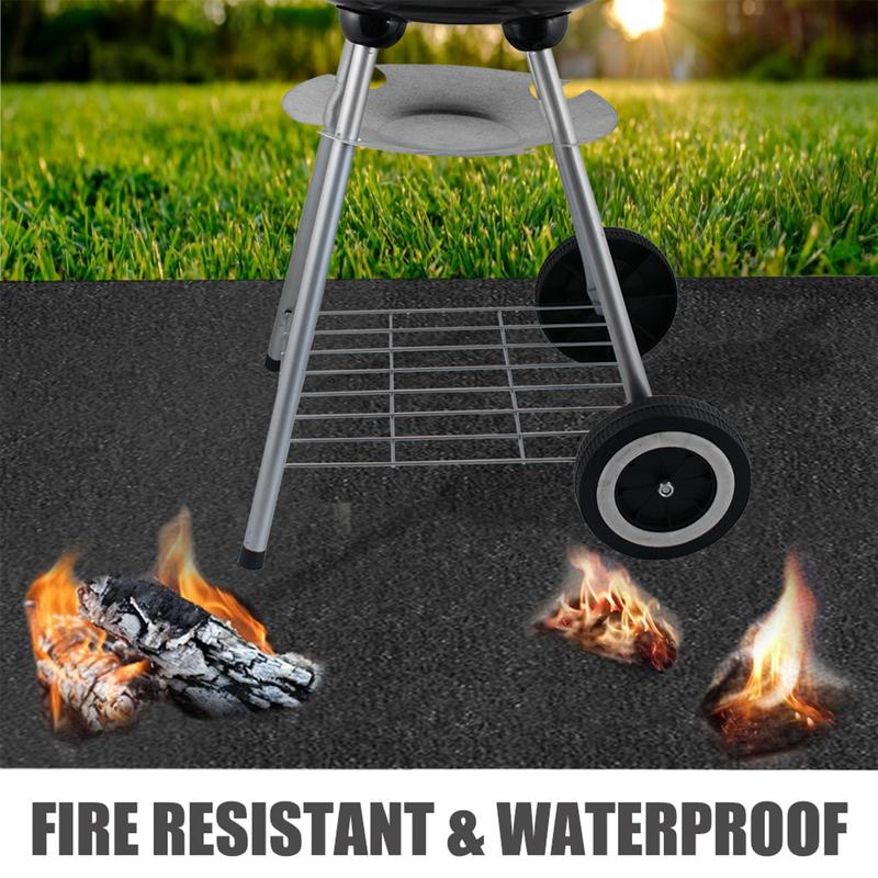 Under Grill Mat Fireplace Fire - Fire Blanket Kitchen 리뷰 및 가격