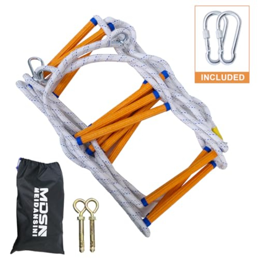 Rope Ladder, 49 Feet Emergency - Fire Escape Ladder 리뷰 및 가격