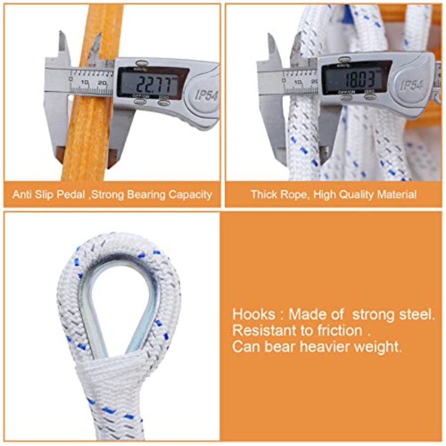 Rope Ladder, 49 Feet Emergency - Fire Escape Ladder 리뷰 및 가격