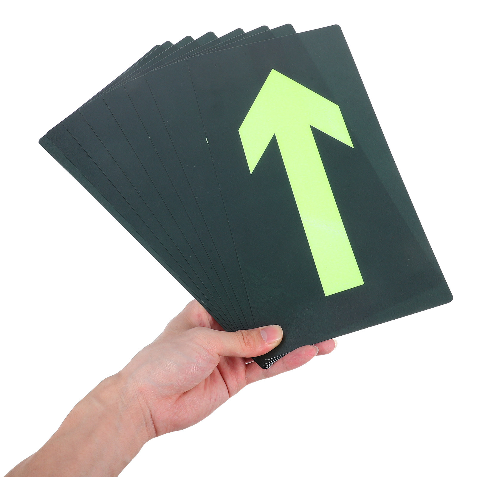8Pcs Self Adhesive Glow Waterp - Emergency Exit Sign 리뷰 및 가격