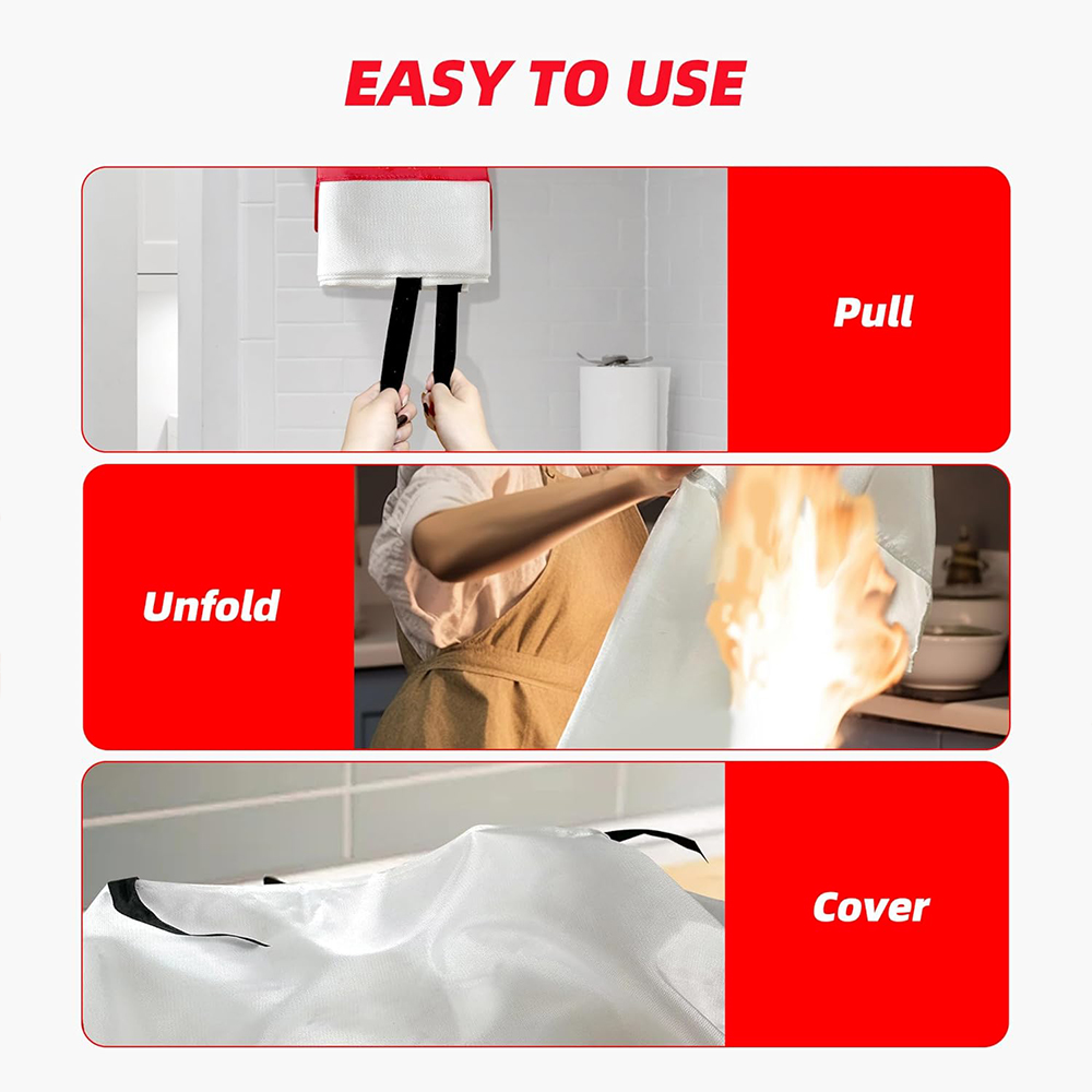 Fire Blanket 2 Pack 2*2m/1.5*1 - Fire Blanket Kitchen 리뷰 및 가격
