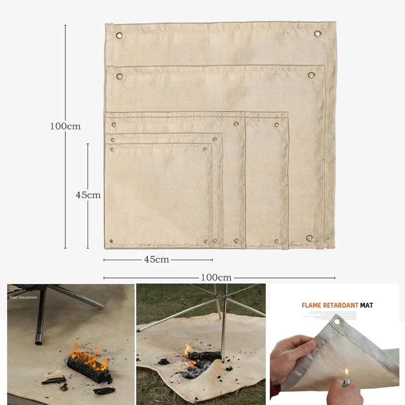 New Outdoor Camping Fireproof  - Fire Blanket Kitchen 리뷰 및 가격