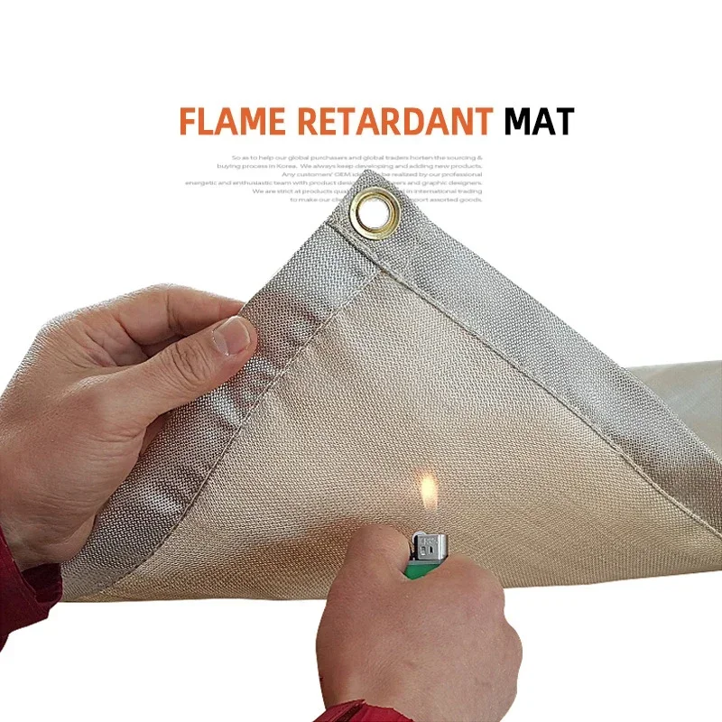 New Outdoor Camping Fireproof  - Fire Blanket Kitchen 리뷰 및 가격