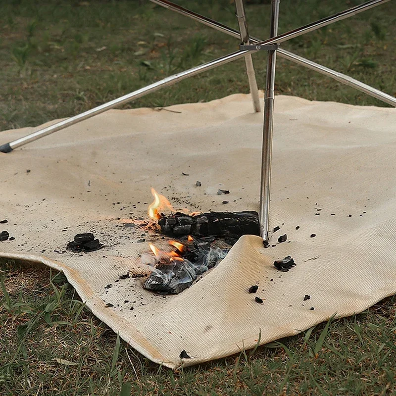New Outdoor Camping Fireproof  - Fire Blanket Kitchen 리뷰 및 가격