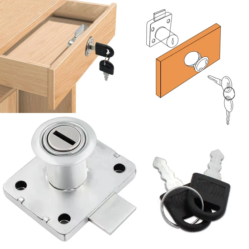 Drawer lock with key, used for - Medicine Cabinet Lock 리뷰 및 가격