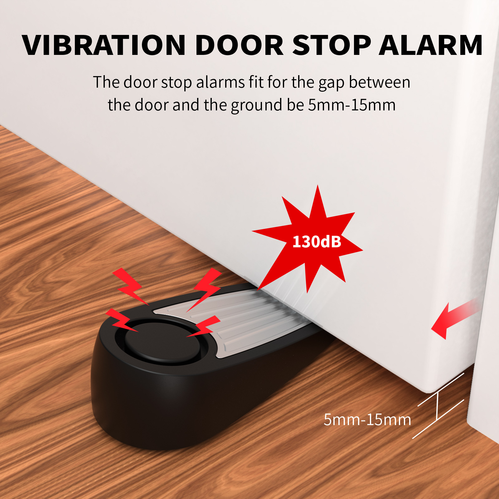 Wireless 130dB Door Stop Alarm - Door Stop Alarm 리뷰 및 가격