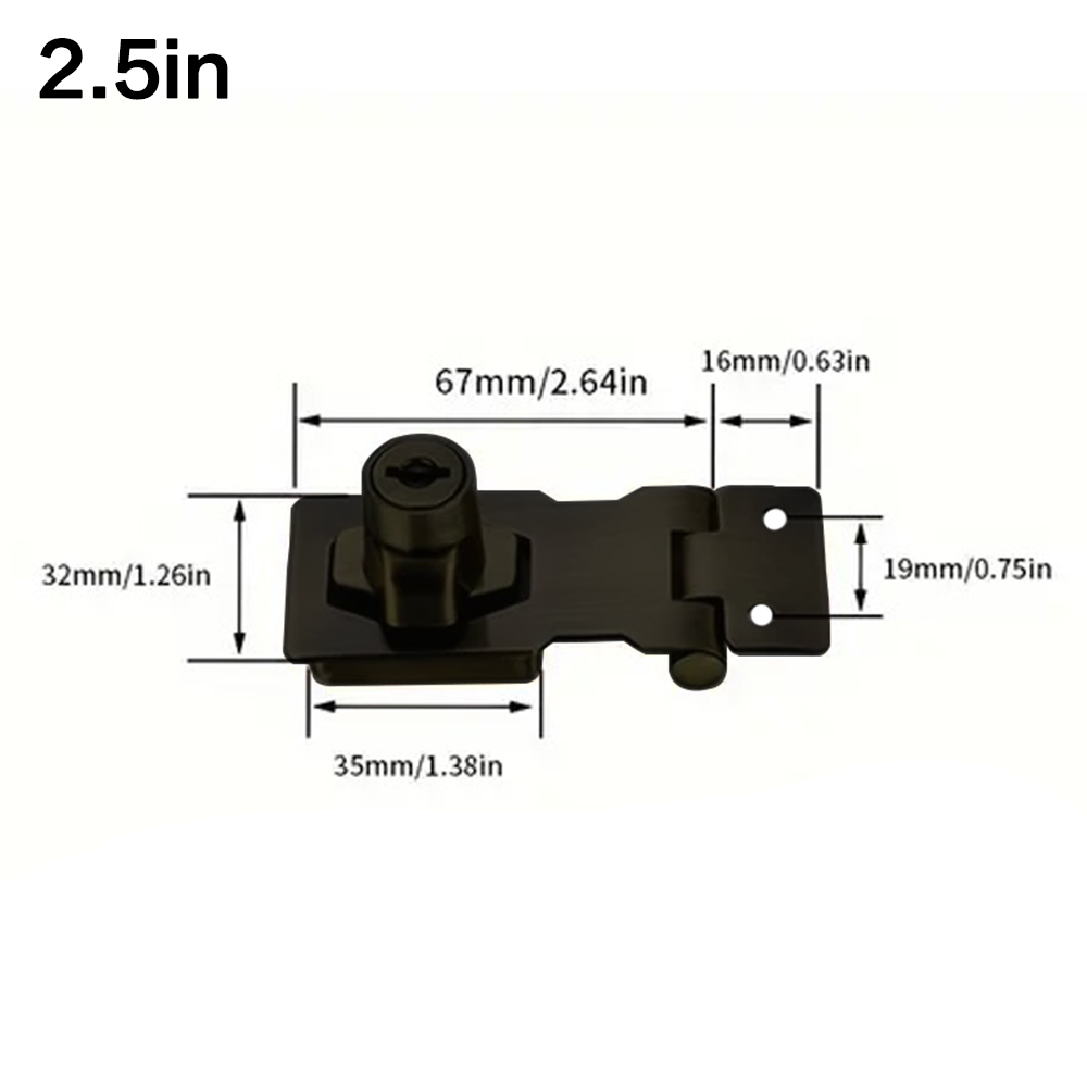 Locking Hasp Heavy Duty Lockin - Medicine Cabinet Lock 리뷰 및 가격