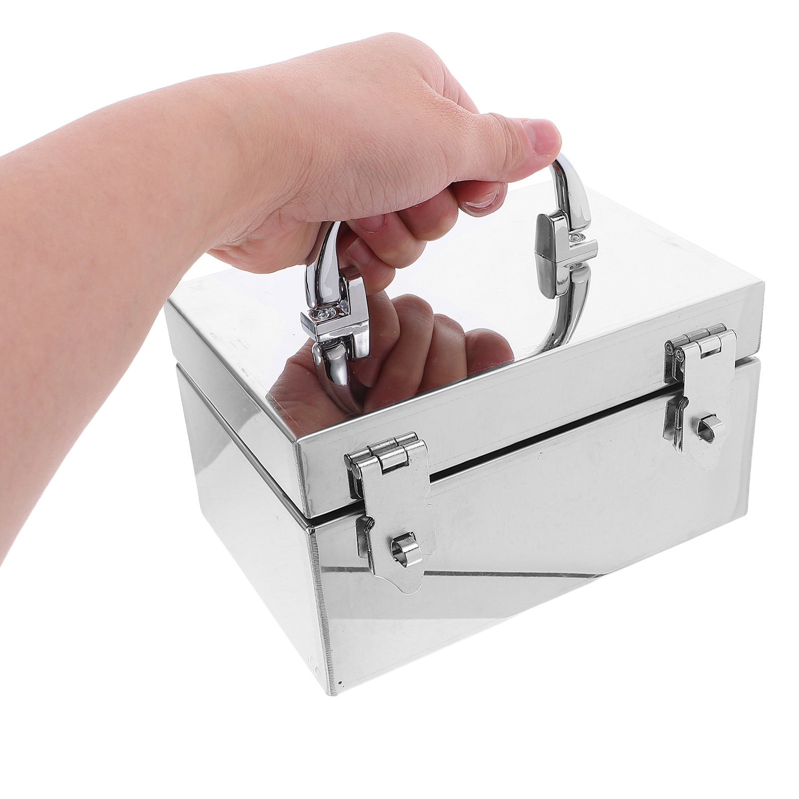 Portable Metal Cash Box Stainl - Lockbox Key Secure 리뷰 및 가격