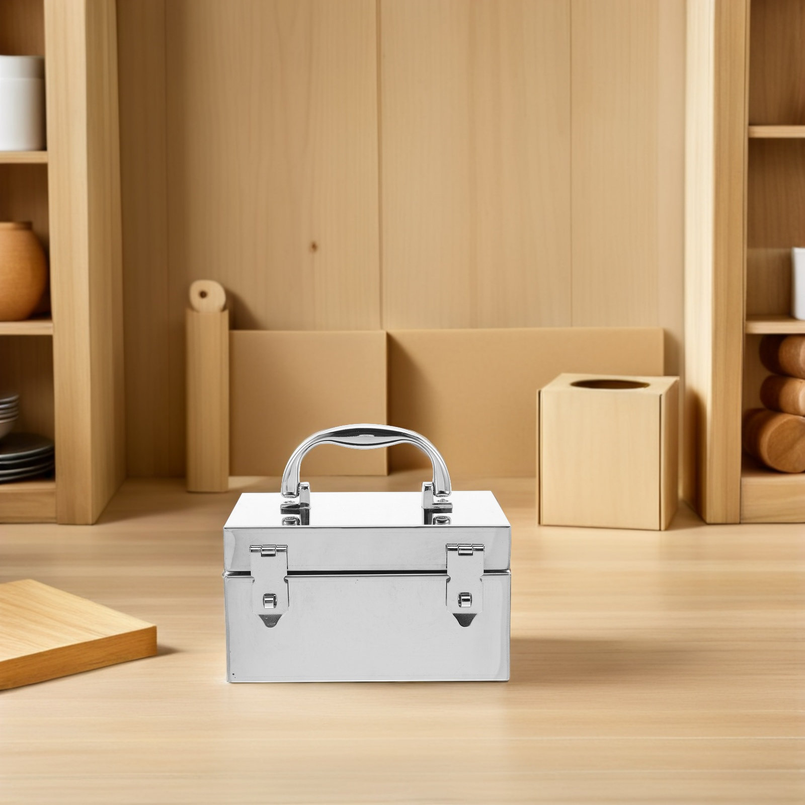 Portable Metal Cash Box Stainl - Lockbox Key Secure 리뷰 및 가격