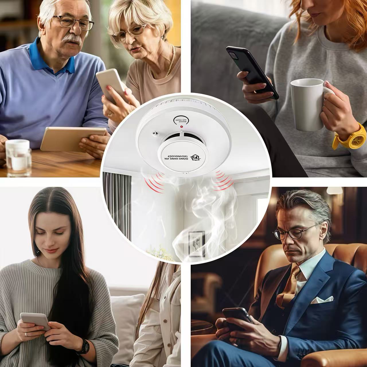 DFA Wifi Smoke Detector 2 in1  - Smoke Detector Interconnected 리뷰 및 가격