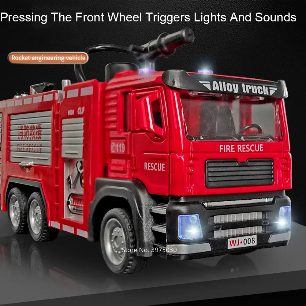 1/32 Fire Engine Car Toy Model - Fire Escape Ladder 리뷰 및 가격