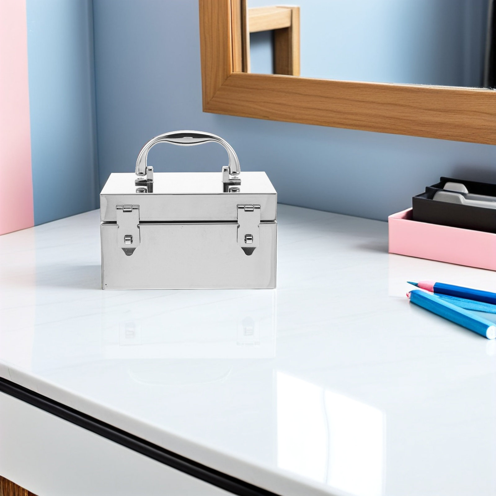 Stainless Steel Lockable Cash  - Lockbox Key Secure 리뷰 및 가격