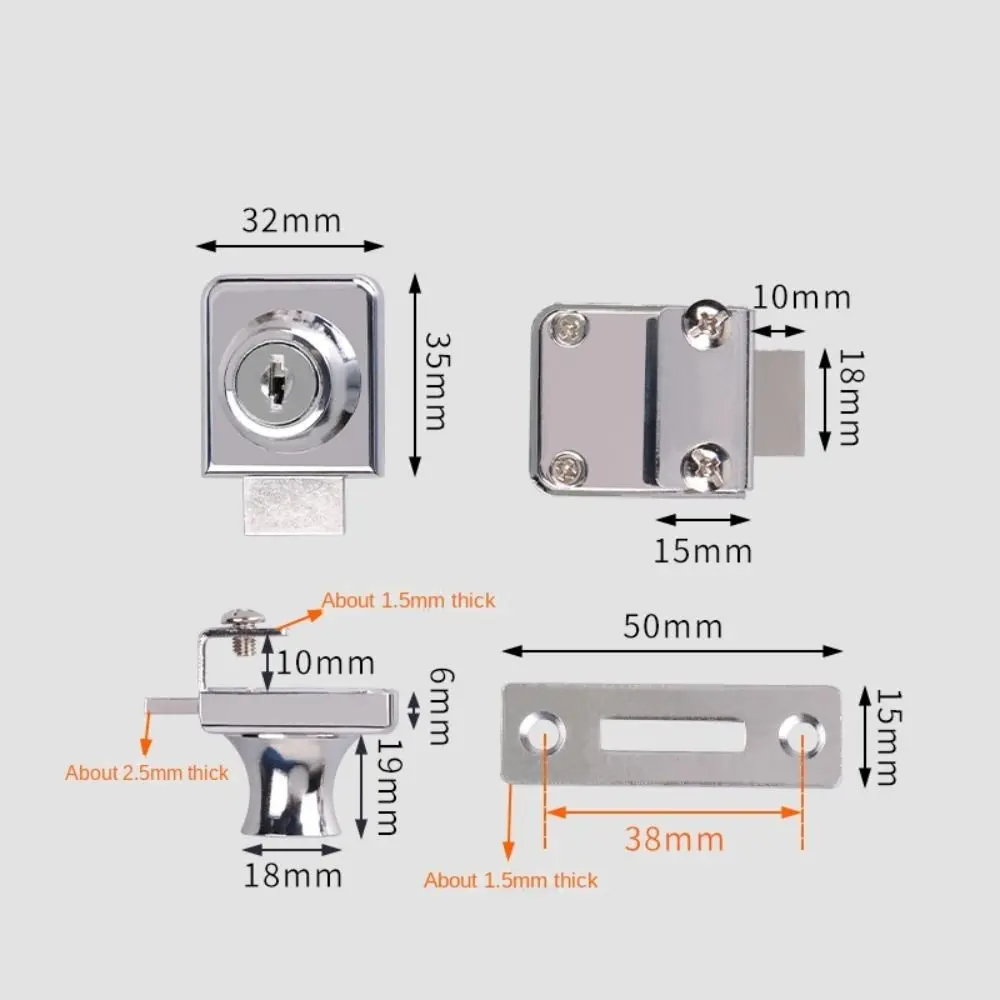 Metal Single Double Swinging G - Medicine Cabinet Lock 리뷰 및 가격