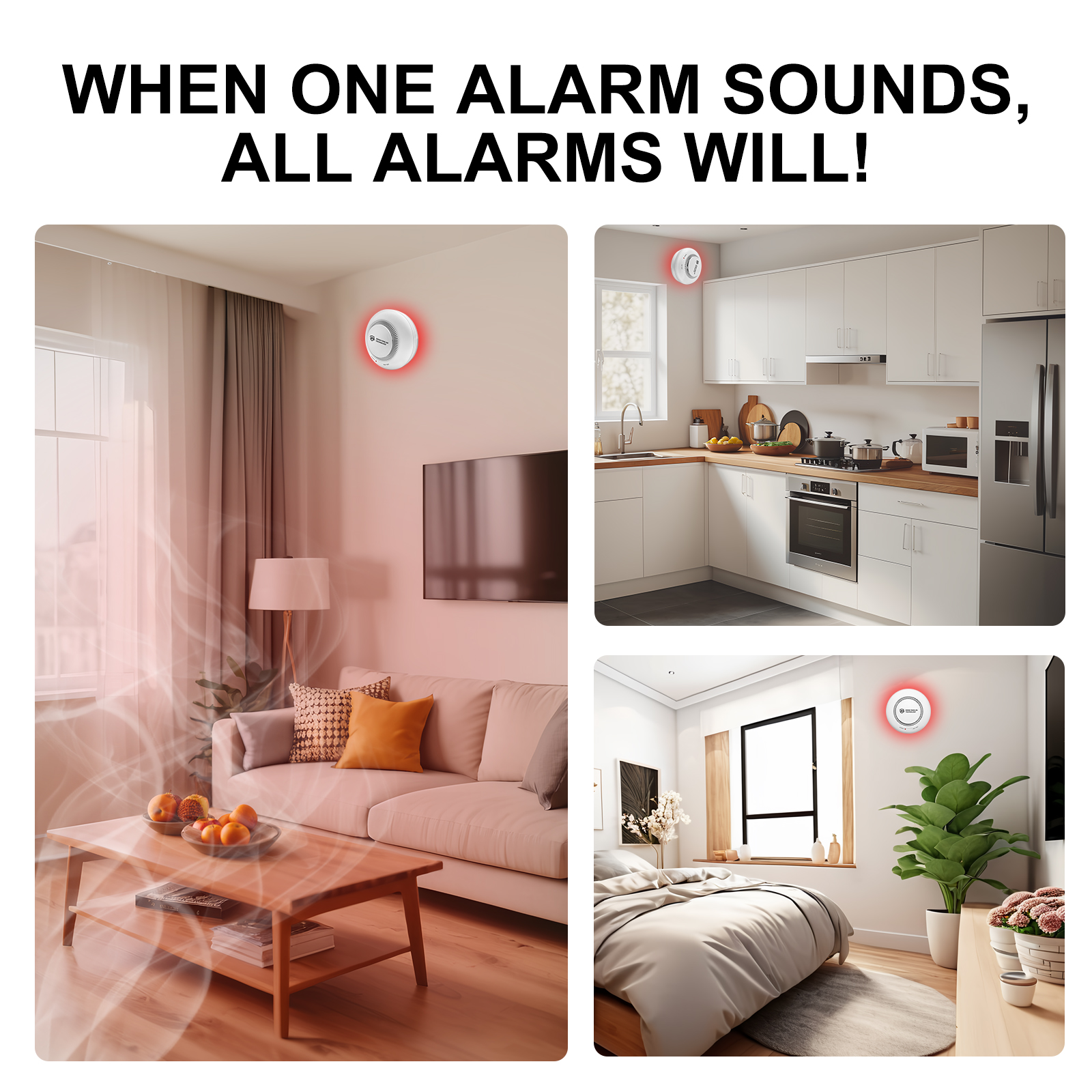 DFA Smoke Detector Fire Wirele - Smoke Detector Interconnected 리뷰 및 가격