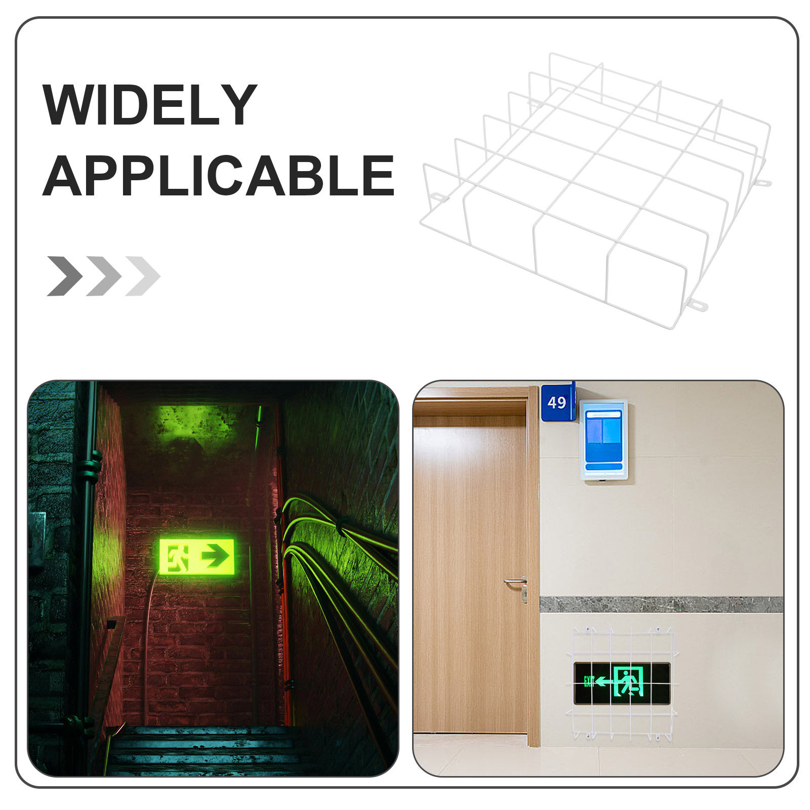 Emergency Light Protective Cag - Emergency Exit Sign 리뷰 및 가격
