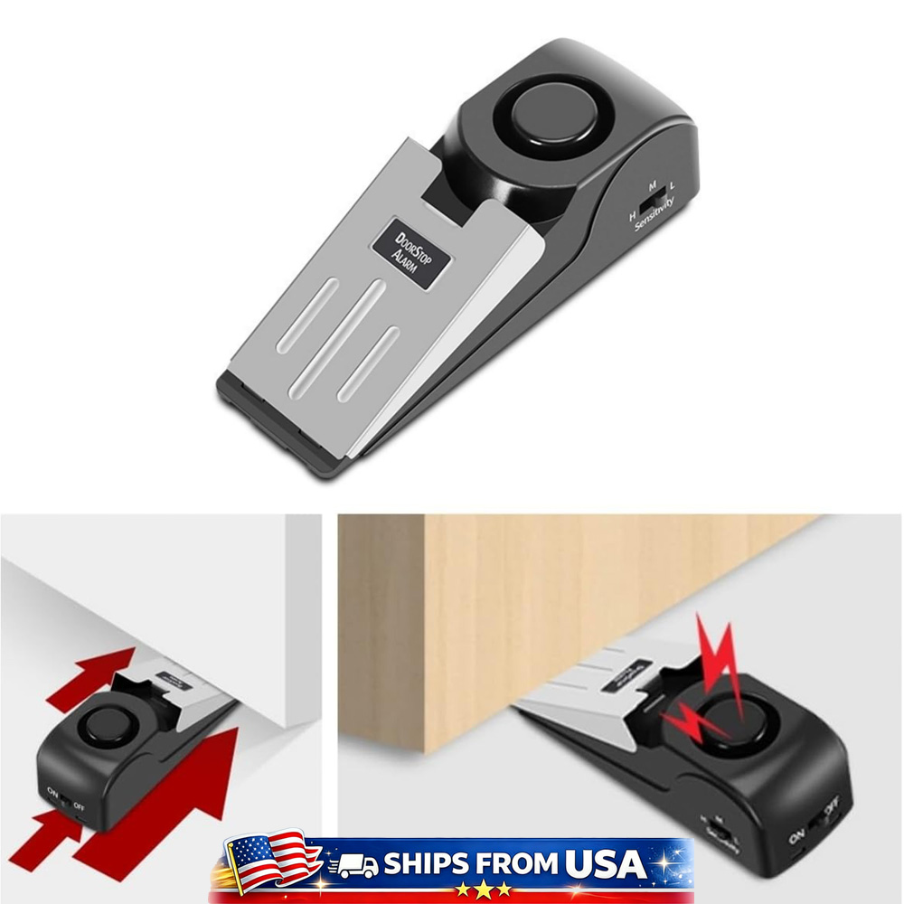 Door Stop Alarm with 120dB Sec - Door Stop Alarm 리뷰 및 가격