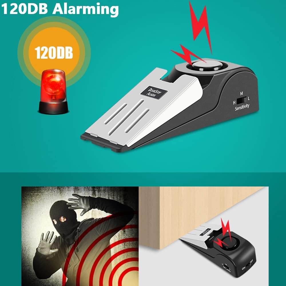 Door Stop Alarm with 120dB Sec - Door Stop Alarm 리뷰 및 가격