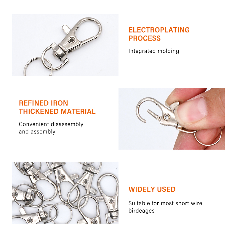 10Pcs Cage Accessories Door Bu - Security Chain Door 리뷰 및 가격