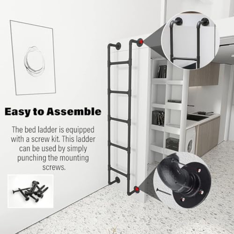 Wall Mounted Metal Step Ladder - Fire Escape Ladder 리뷰 및 가격