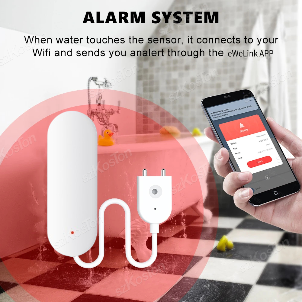 ZigBee 3.0 Water Leakage Senso - Water Alarm Sensor 리뷰 및 가격