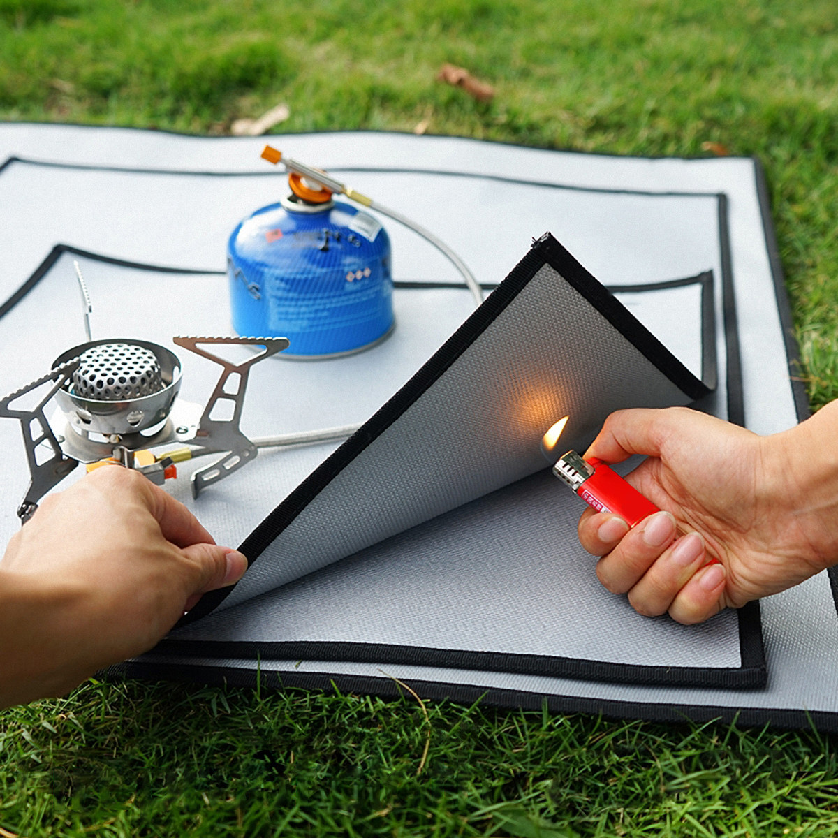 1Pcs Fire Blanket Silver Fire  - Fire Blanket Kitchen 리뷰 및 가격