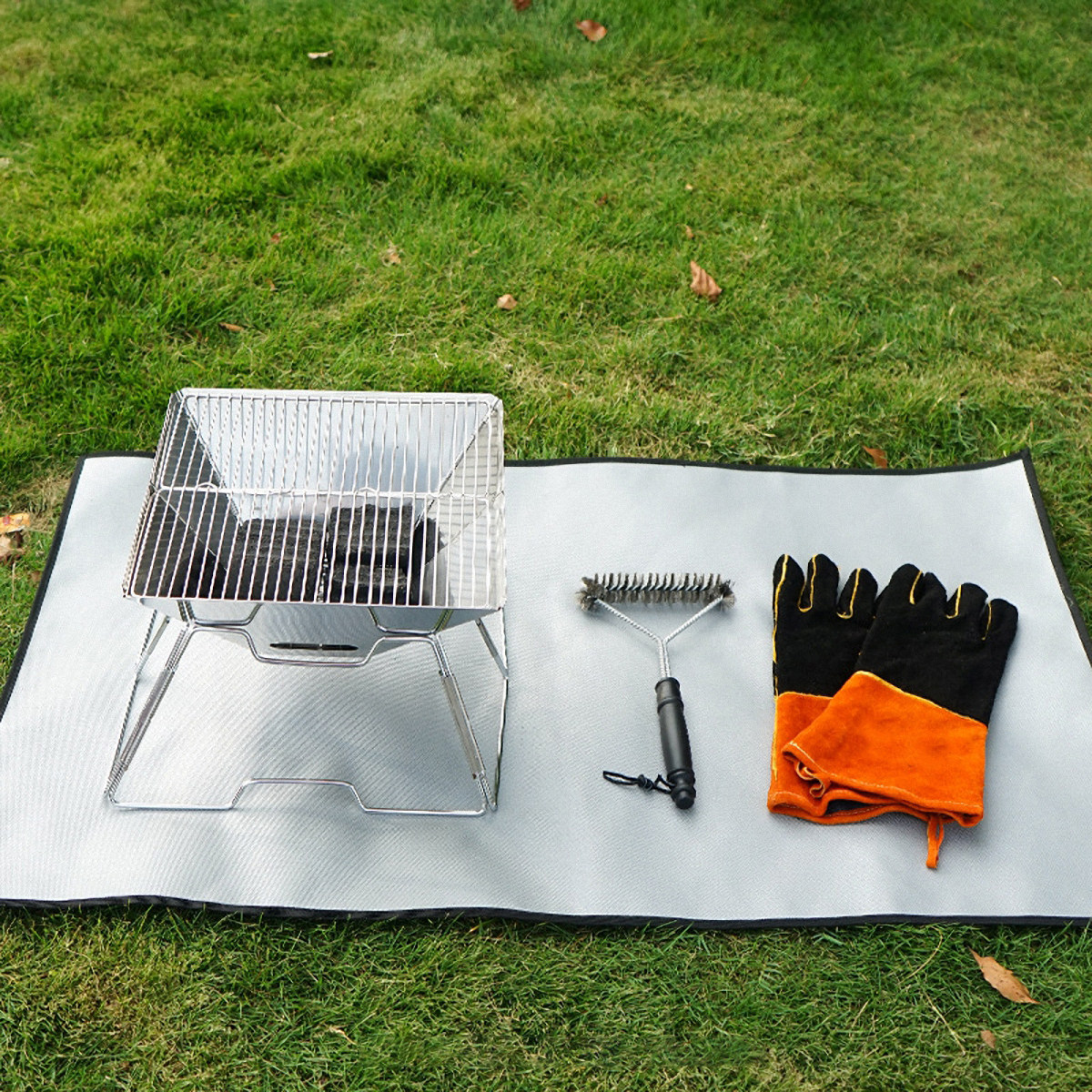 1Pcs Fire Blanket Silver Fire  - Fire Blanket Kitchen 리뷰 및 가격