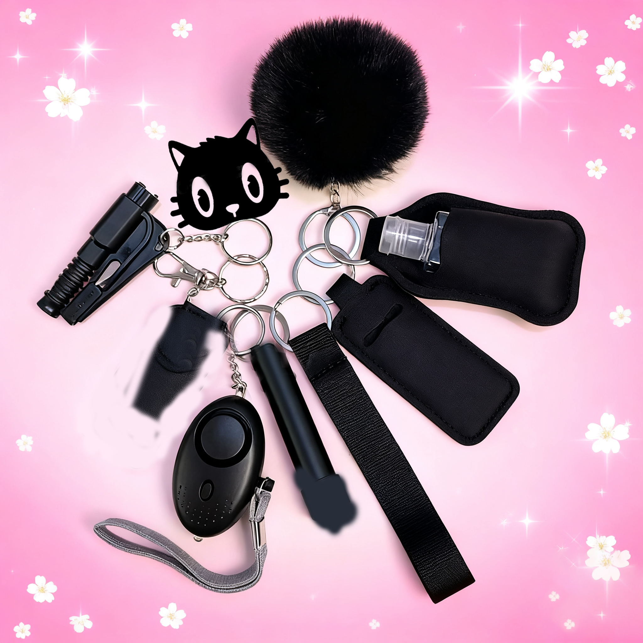 10Pcs Girl Security Self Defen - Personal Alarm Keychain 리뷰 및 가격