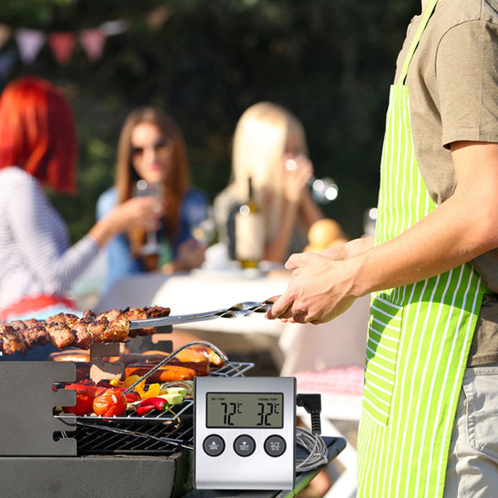 Silver Digital BBQ Meat Thermo - Pool Alarm Float 리뷰 및 가격
