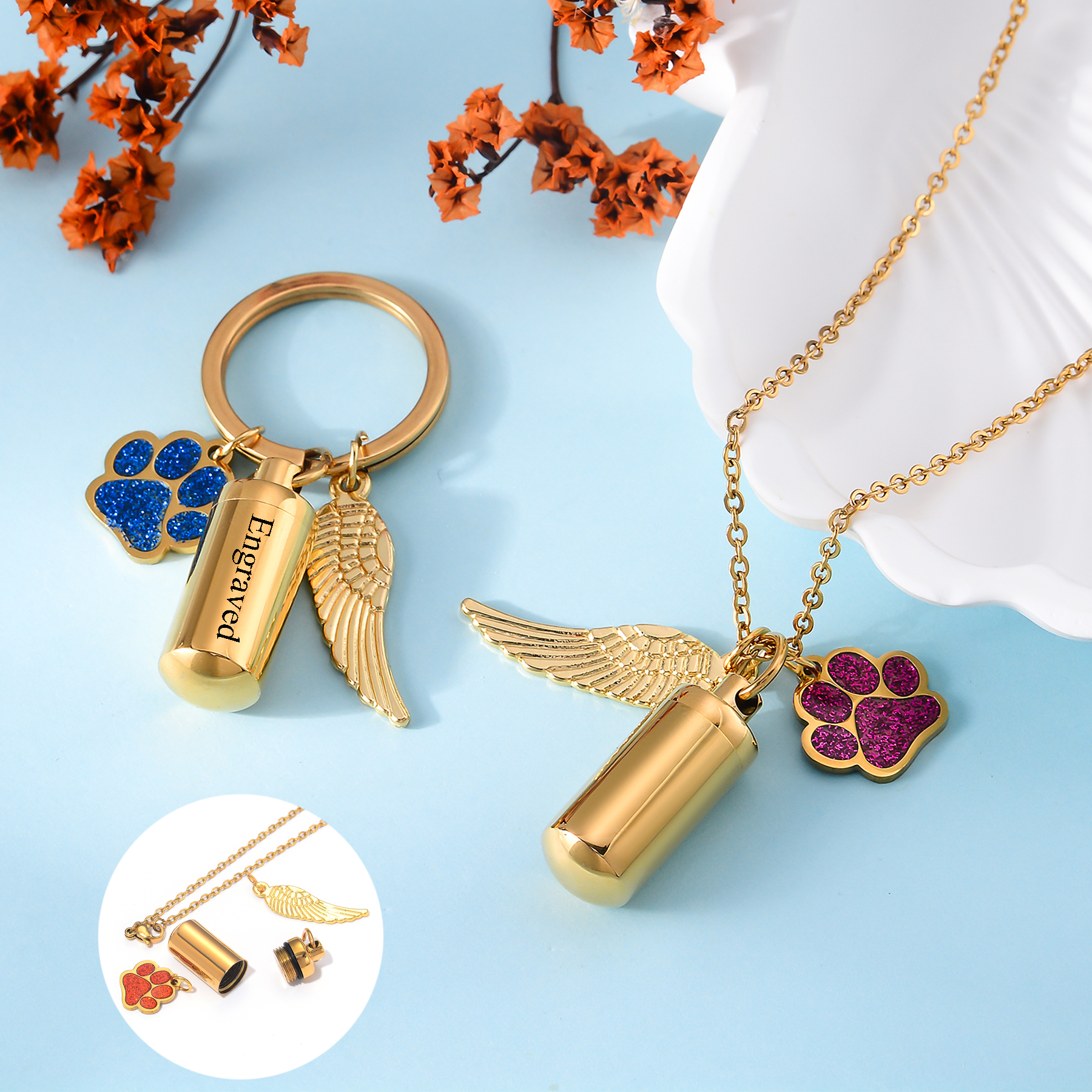 Personalized  Stainless Steel  - Personal Alarm Keychain 리뷰 및 가격