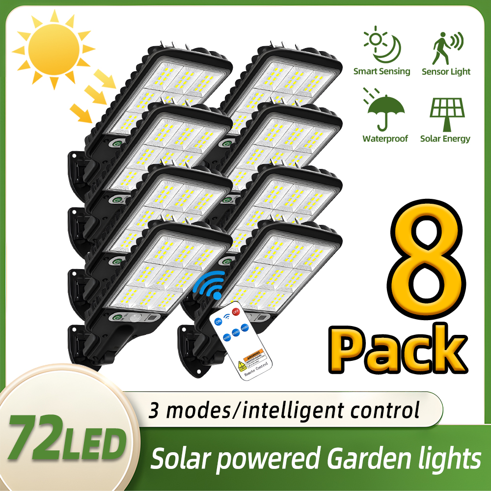 1/8pc Solar Outdoor Floodlight - Power Outage Light 리뷰 및 가격