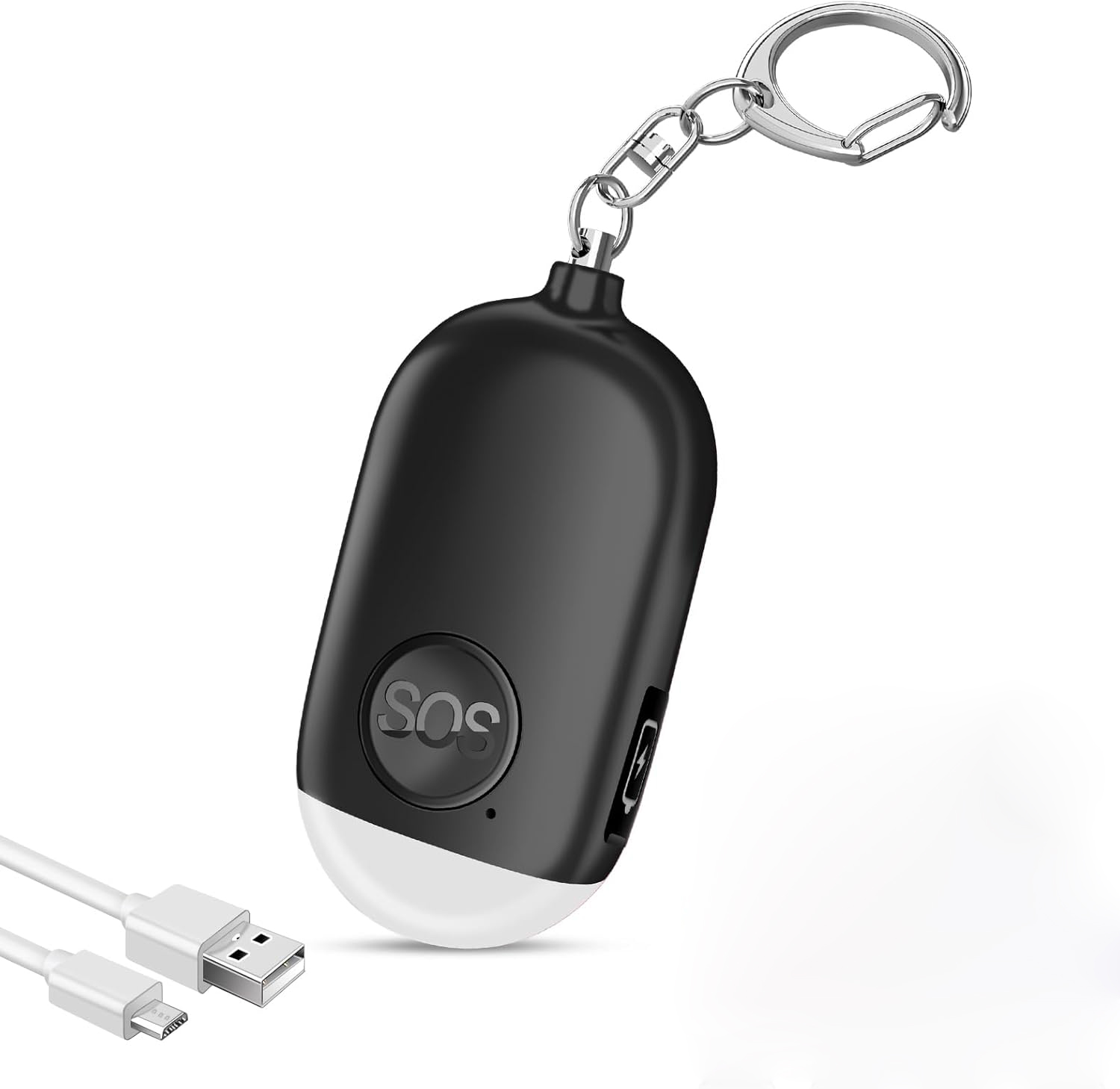 1pc Ultra-Loud 130DB Personal  - Personal Alarm Keychain 리뷰 및 가격