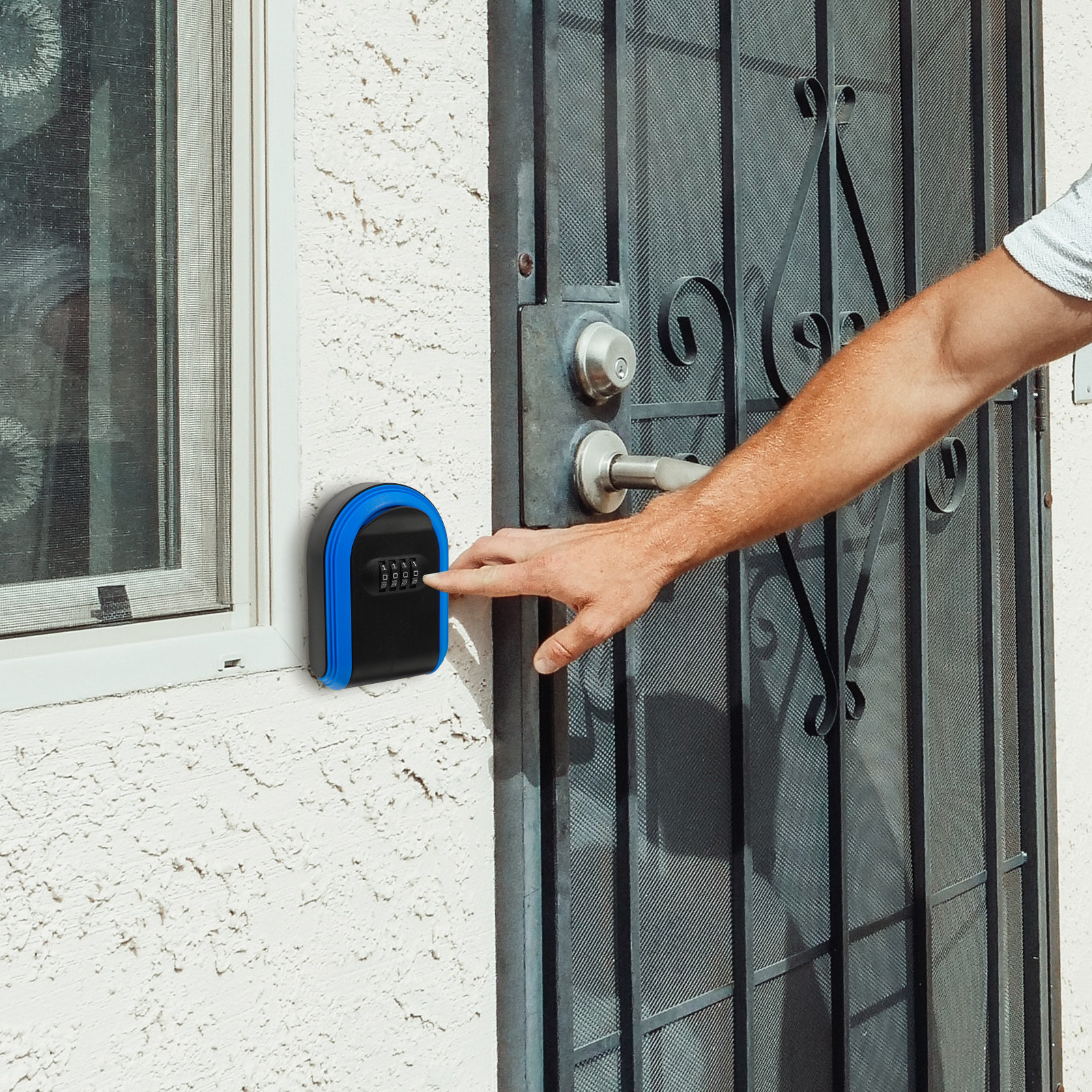 Key Lock Box Wall Mount Plasti - Lockbox Key Secure 리뷰 및 가격