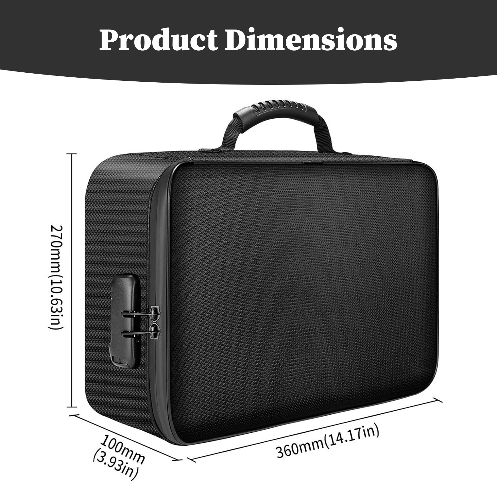 Fireproof Document Bag with Lo - Fire Safe Document 리뷰 및 가격